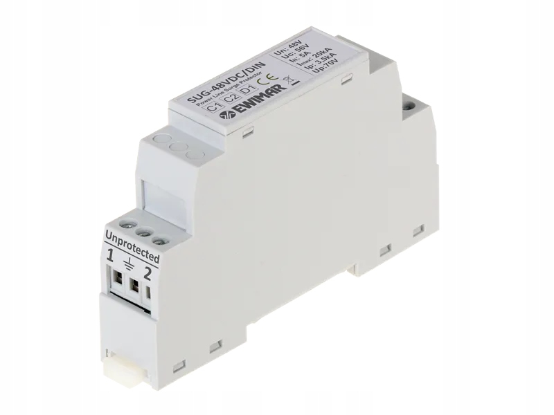 Omezovač přepětí SUG-48VDC/DIN Ewimar