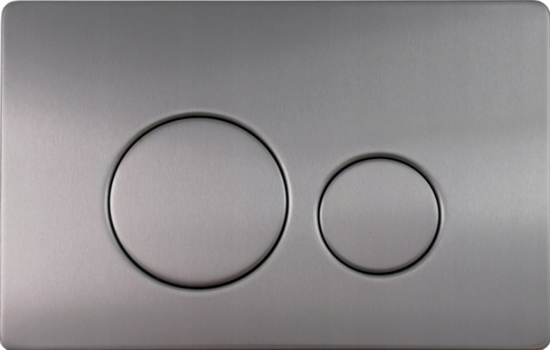 Tlačidlo na splachovanie Wc z brúsenej ocele pre Wc rošt Jomo Werit JomoTech