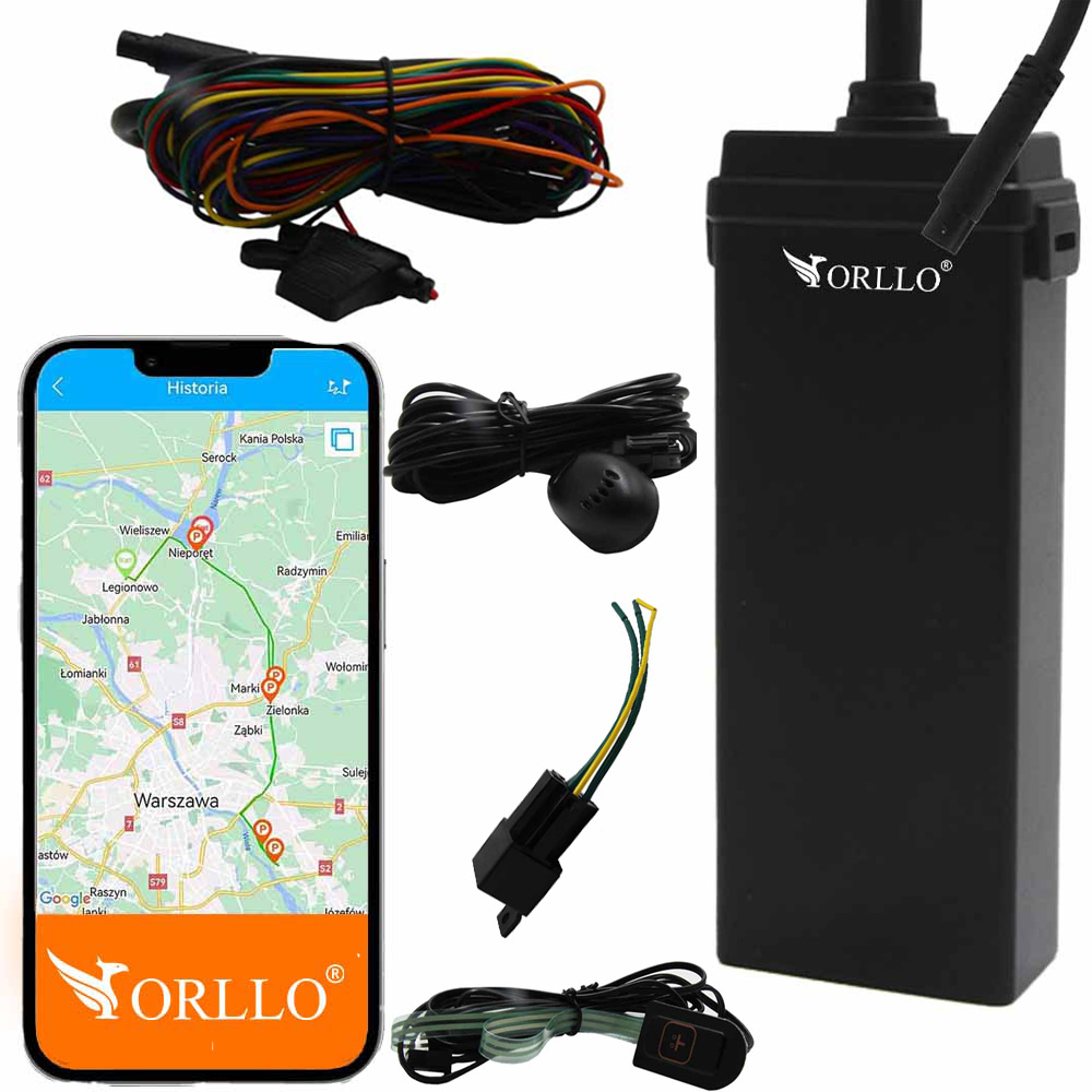 Gps automobilový lokátor do auta Orllo Car Track 4G