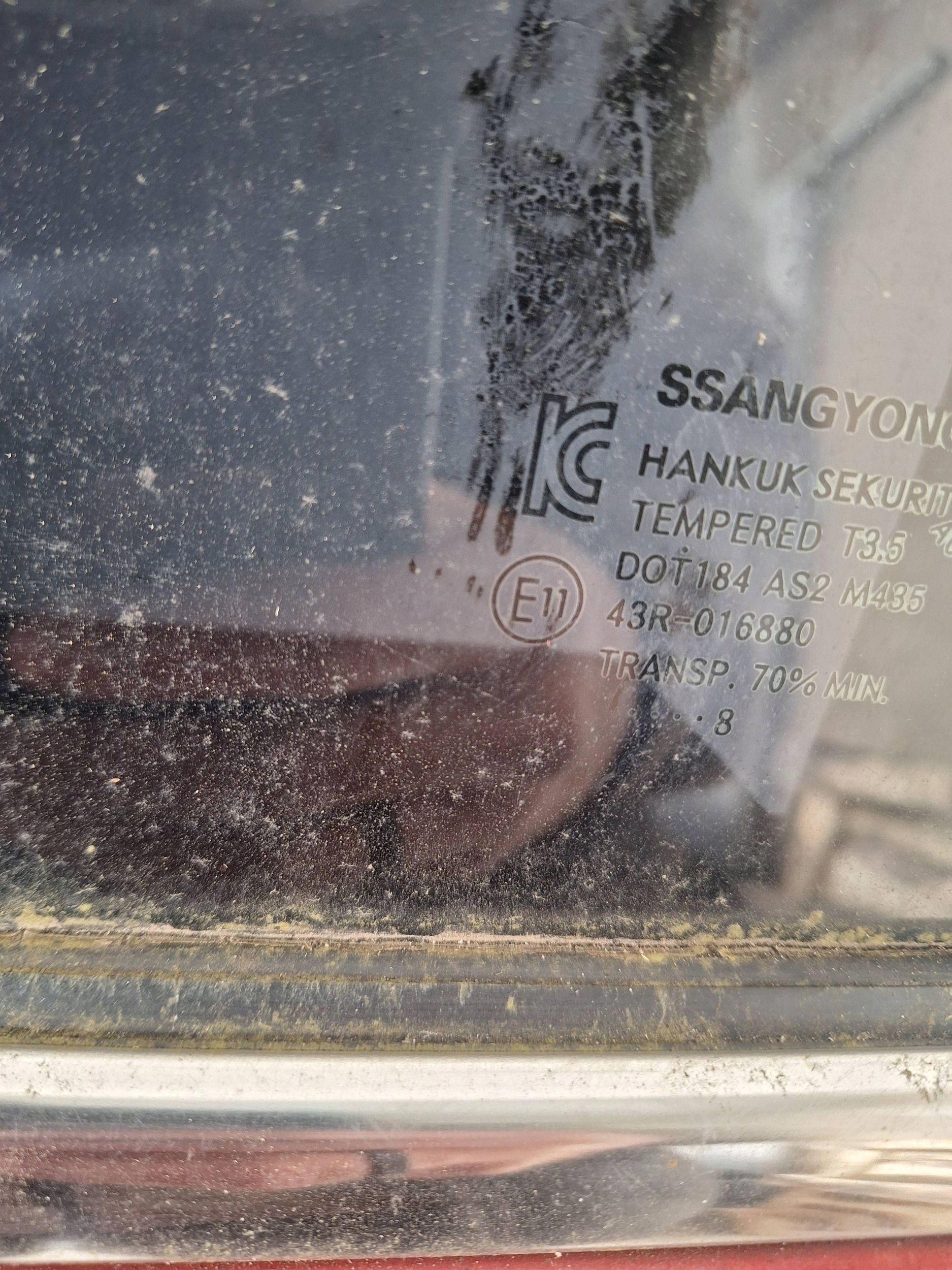 SSANGYONG MUSSO 18-22 DRZIW left rear part DOUBLE CAB