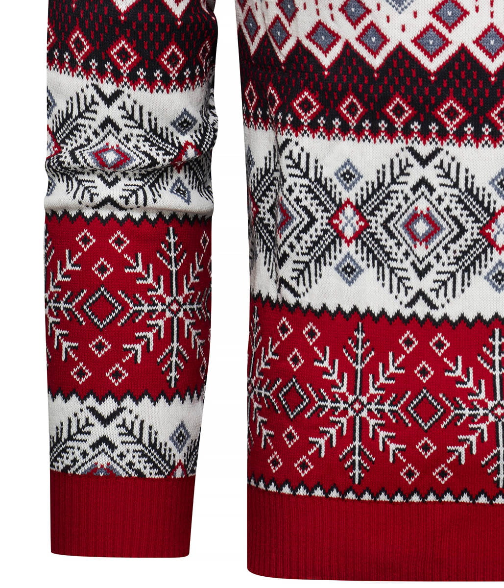 SWETER MĘSKI ZIMOWY Z GOLFEM NORWESKI STYL rozmiar S Rozmiar S