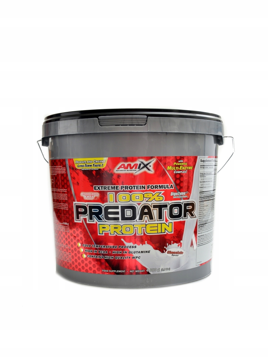 Whey Pro Predator 100% whey protein 4000 g čokoláda