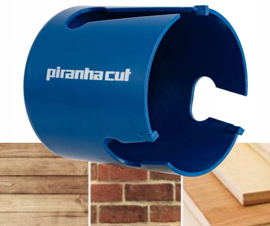 PiranhaCut Korunkový Vrták 105 mm Pvc Dřevo