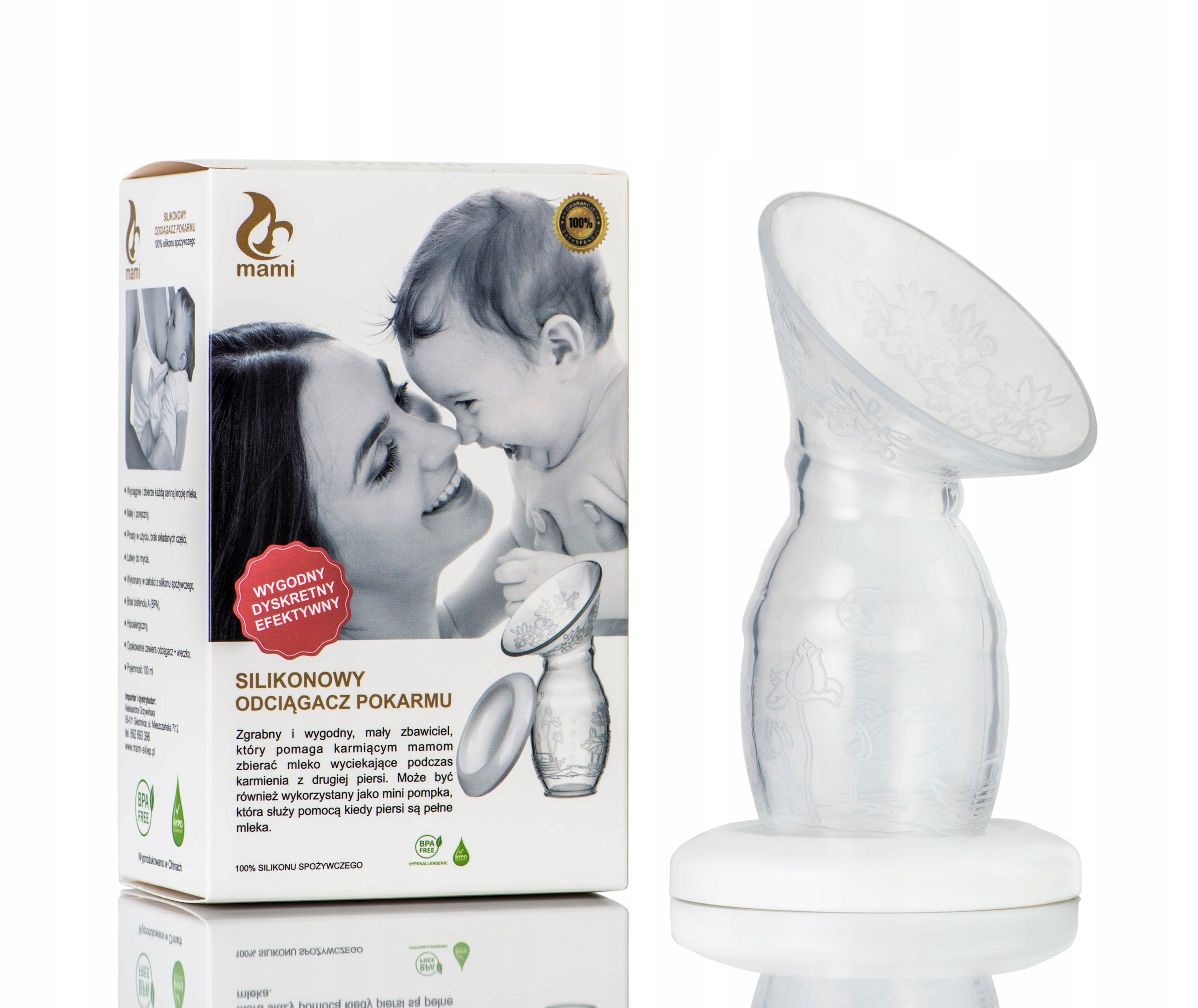 MAMI LAKTATOR KOLEKTOR MLEKA MAGICZNA BUTELKA Kod producenta 1906