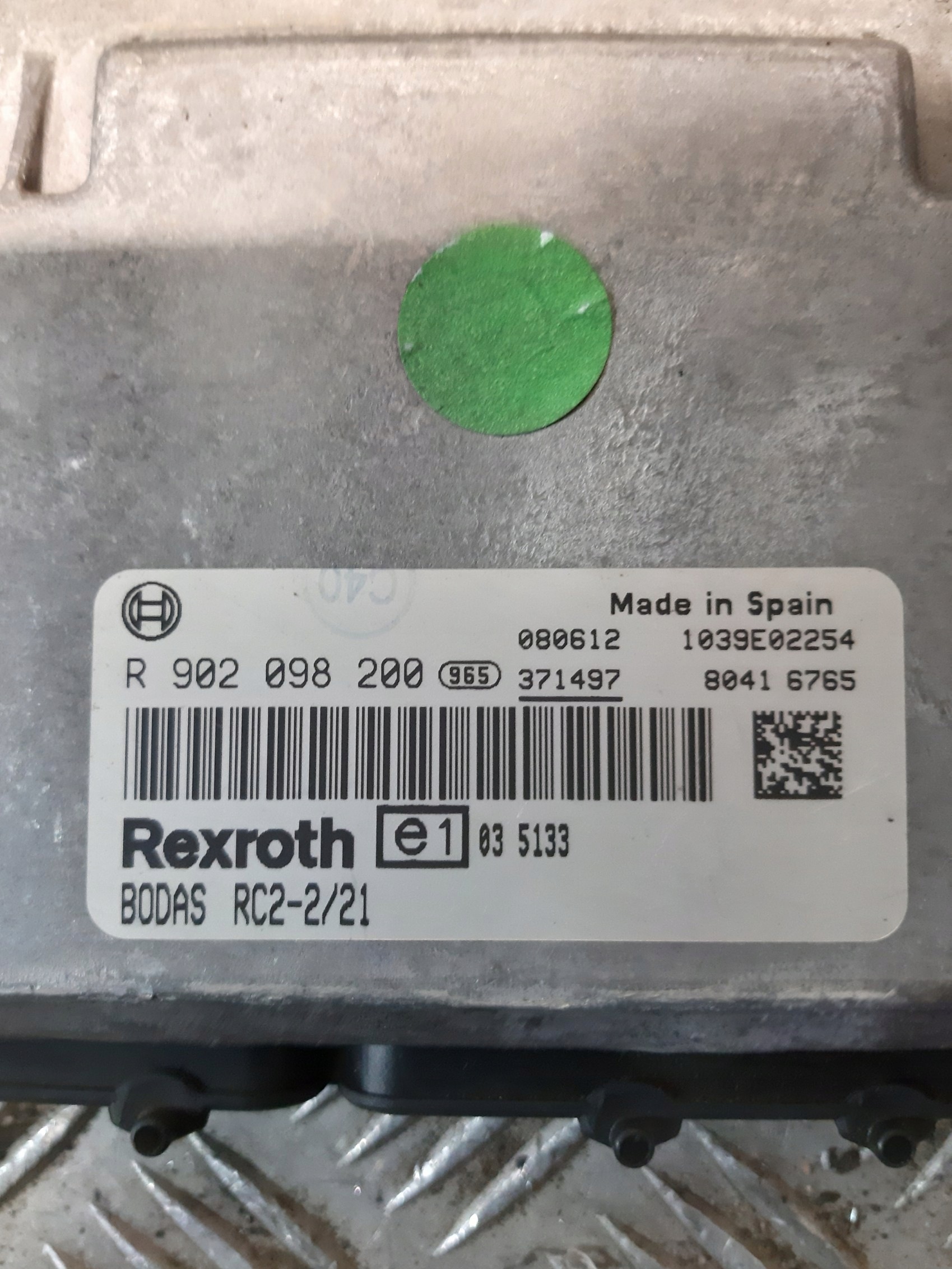 control unit module REXROTH R902098200 BODAS RC2-2/21