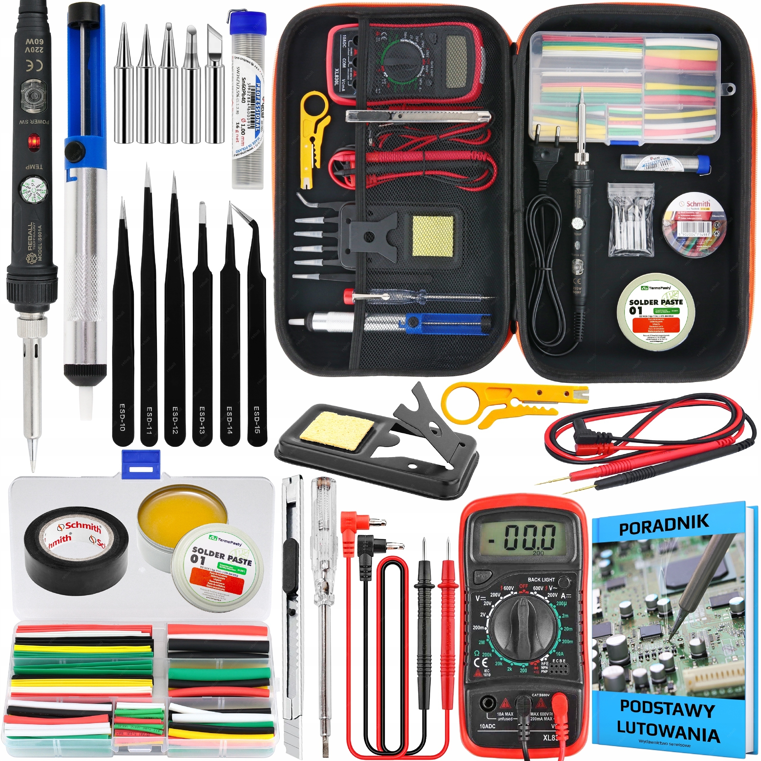 Přesná Baňková Páječka Reball S601A Regulace Teploty Sada 26v1