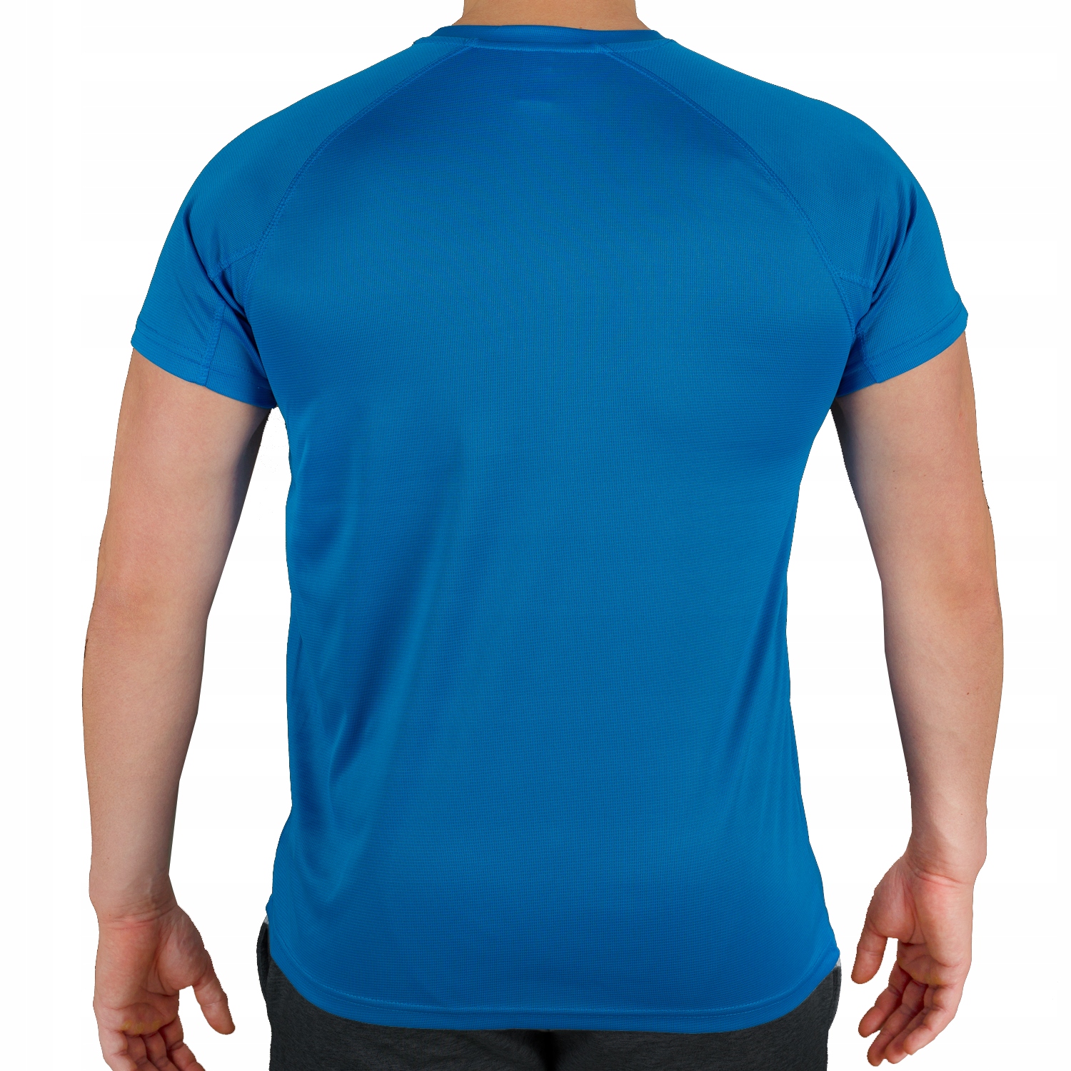 KOSZULKA DO BIEGANIA TERMOAKTYWNA Koszulki fitnes Dekolt okrągły