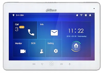 Panel Wewnętrzny Ip VTH5241DW-S2 Wi-Fi Ip Dahua
