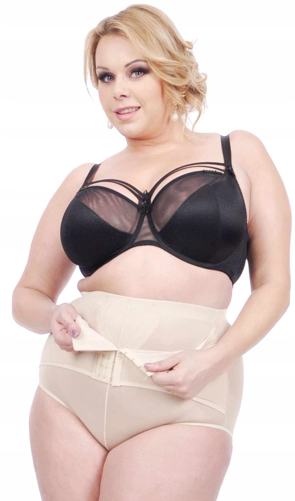 Orirose MAJTKI figi mocno WYSZCZUPLAJĄCE brzuch modelujące talię PUSH-UP Waga produktu z opakowaniem jednostkowym 0.3 kg