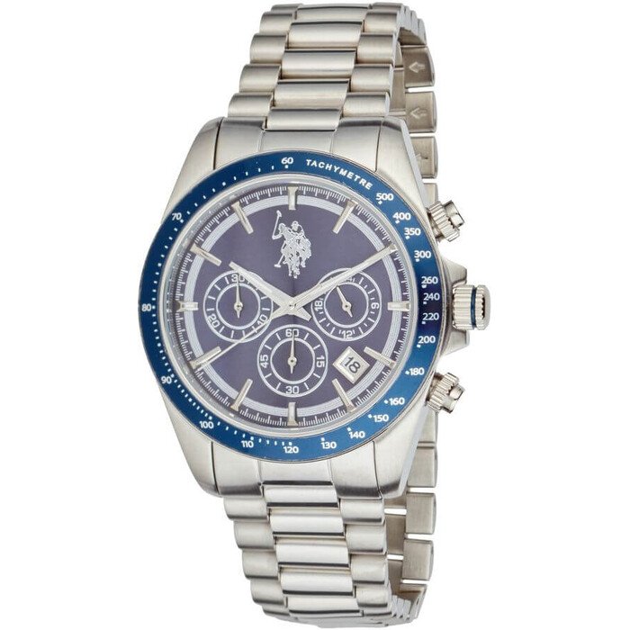 Pánské hodinky U.s. Polo Assn. Thunder USP7330BL Quartz Náramek ocel