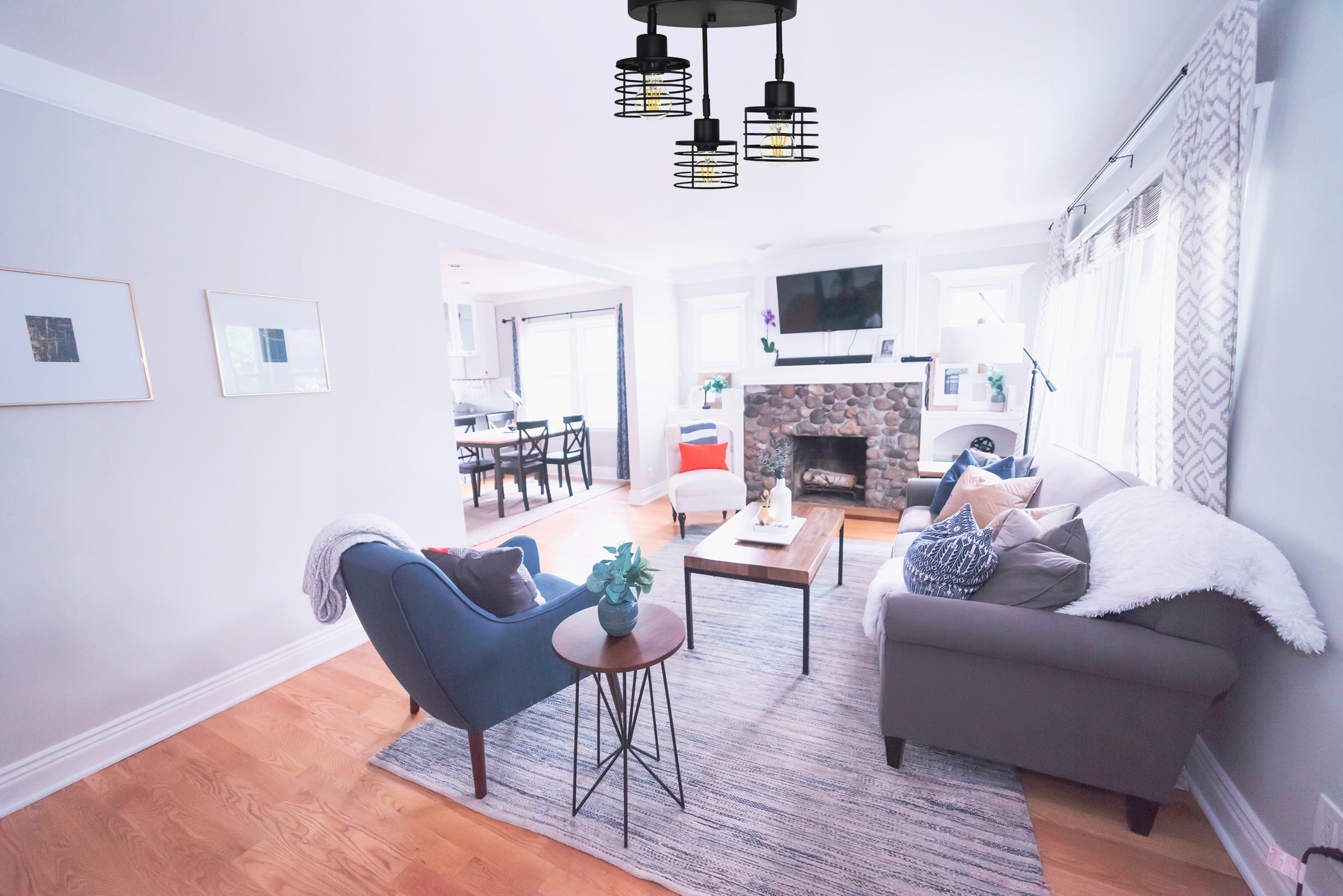 LAMPA SUFITOWA WISZĄCA CZARNA PLAFON CZARNY KOSZYK DRUCIAK RUCHOMY 3 LED Zasilanie sieciowe