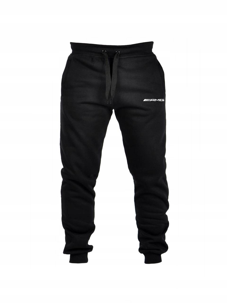 SPODNIE DRESOWE AMG MERCEDES DRESY MĘSKIE CZARNEXL