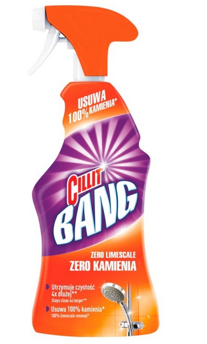 Levně 4X Cillit Bang Sprej Kámen a Špína Limescale 750 ml
