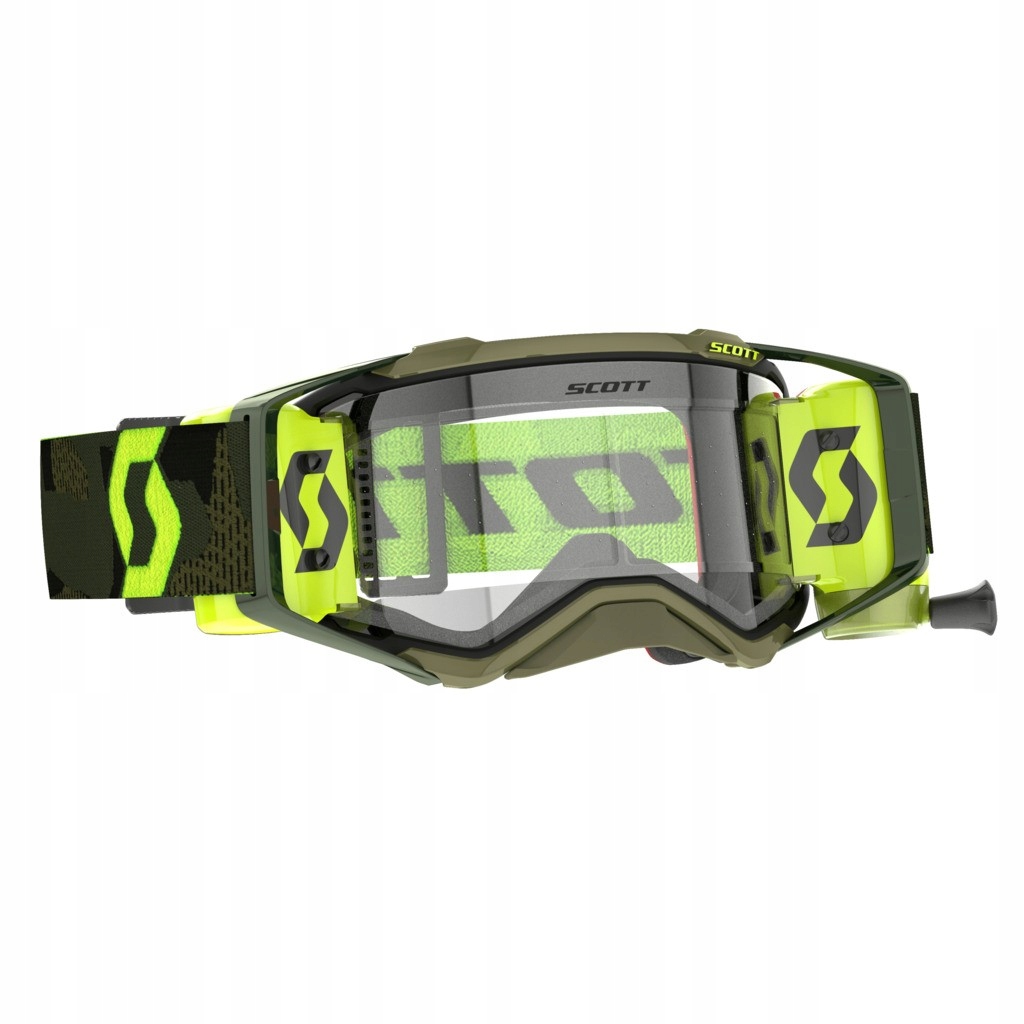 Scott Prospect Wfs okuliare kaki green/neon so systémom roll-off