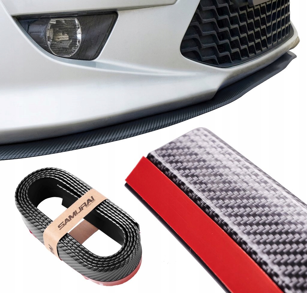

Dokładka Zderzaka Lip 2,5m Carbon Czarna SAMURAi