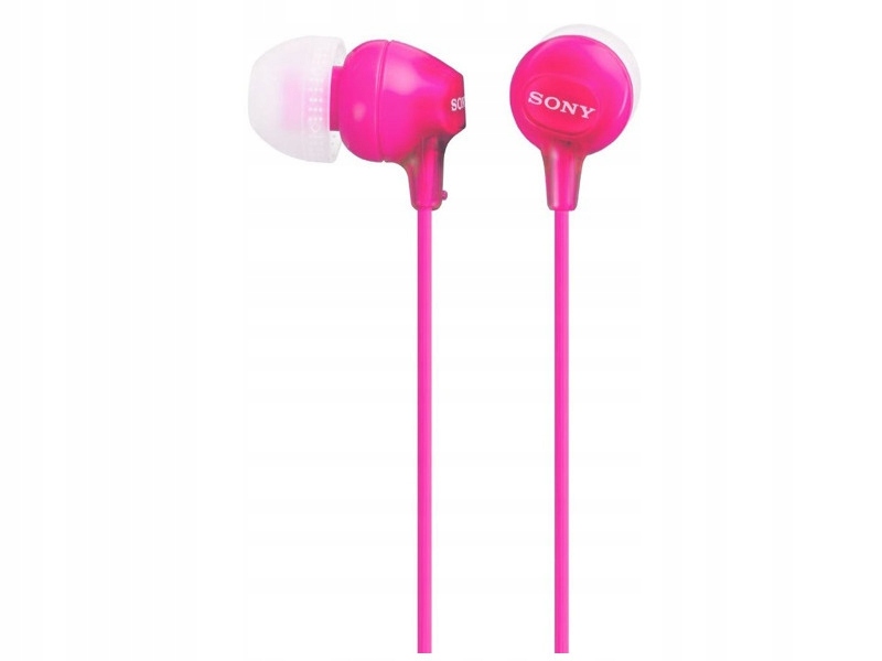 

Słuchawki dokanałowe Sony MDR-EX15AP Różowy