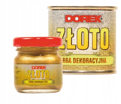 FARBA DEKORACYJNA ZŁOTA LITERKA 25ML