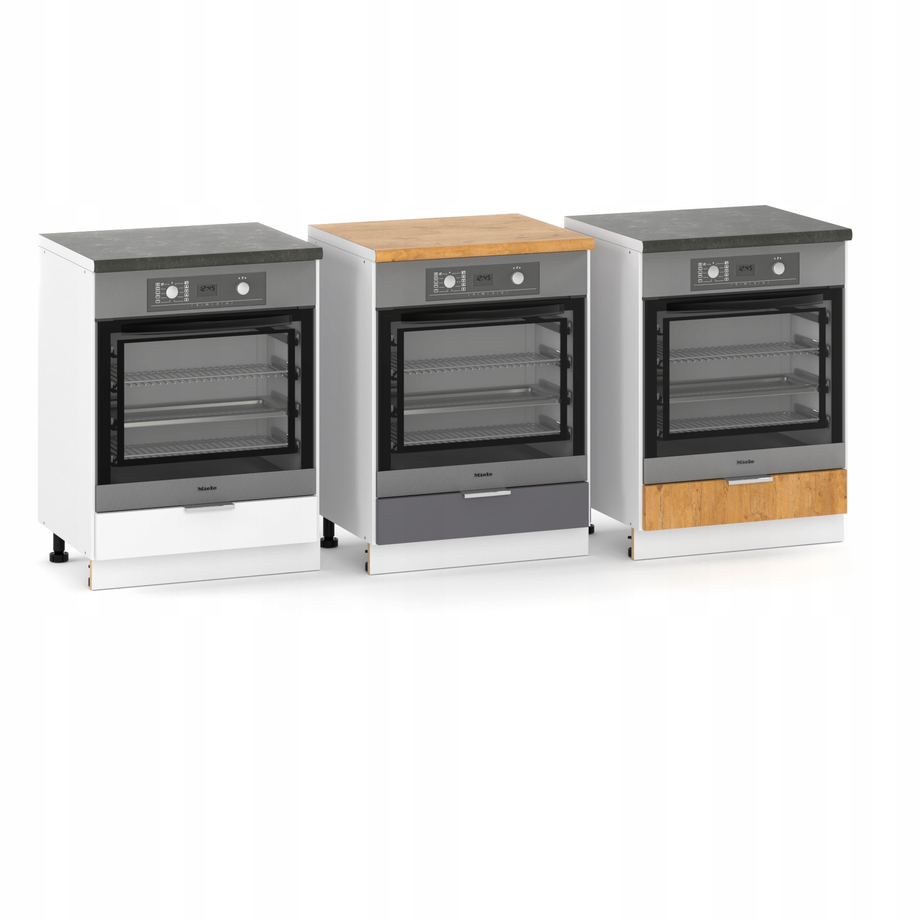 SZAFKA POD ZABUDOWE PIEKARNIKA 60CM DĄB LANCELOT Stan opakowania oryginalne