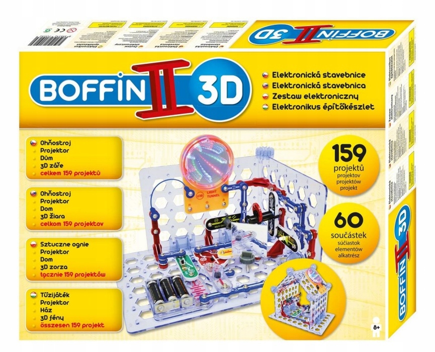 

Zestaw elektroniczny Boffin II 3D
