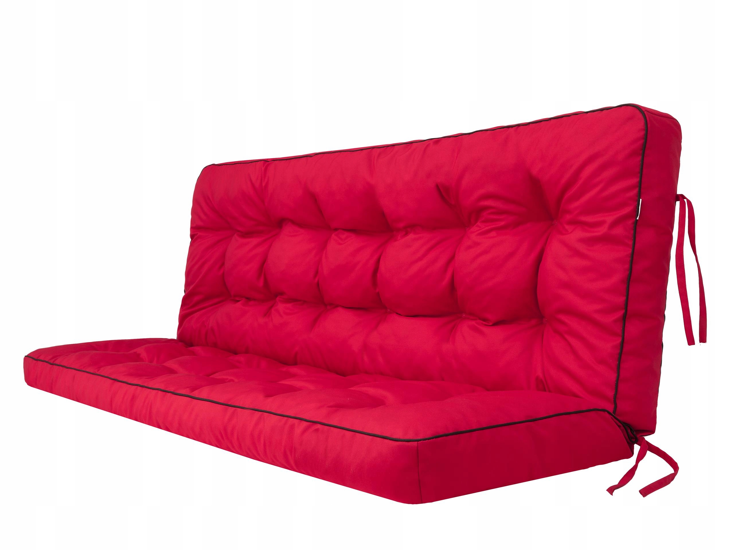 Polštář na houpačku na zahradní lavičku 100 cm Vysoká Voděodolný 2 Polštářky