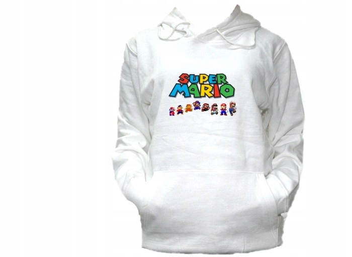 

Bluza Kaptur Super Mario Bros Wzory