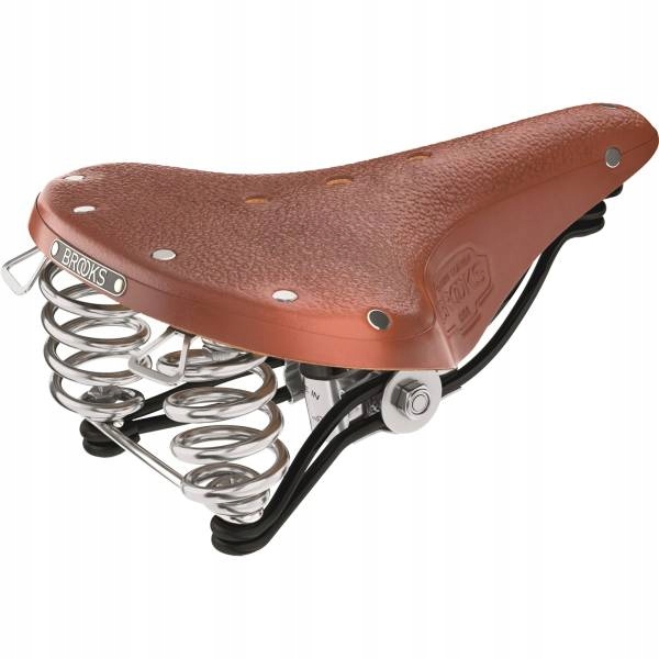 Siodełko Brooks B66 Men Honey Oem Szerokość 205mm, Waga: 1050g