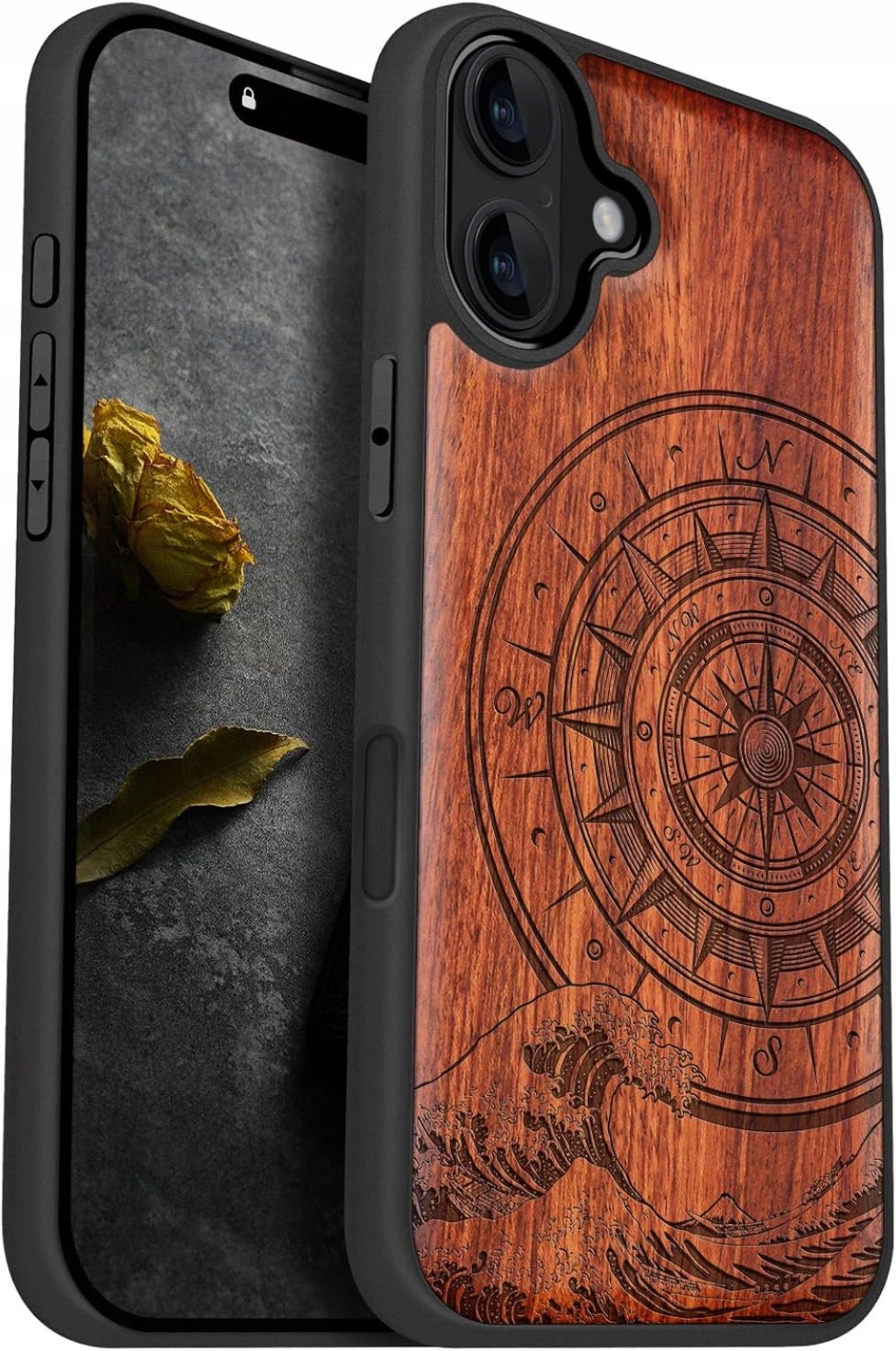 Pouzdro Carveit ze zadní kryt pro iPhone 16 Plus s MagSafe vzorem