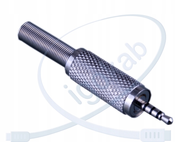 Wtyk 2,5mm 4 pol. metal JW810 Vitalco