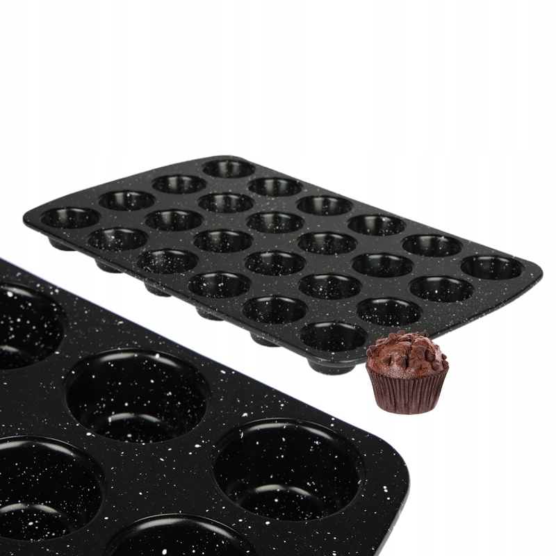 BLACHA FORMA DO PIECZENIA MUFFINKI BABECZEK 24szt