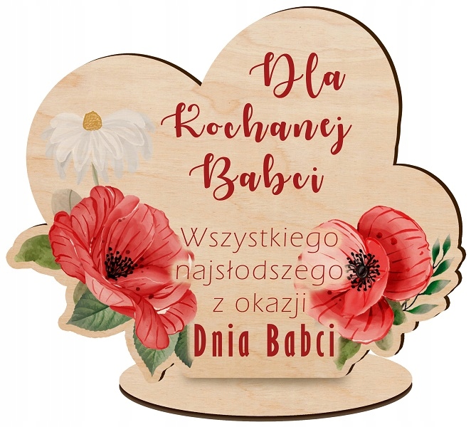 

Drewniana statuetka na Dzień Babci Dziadka