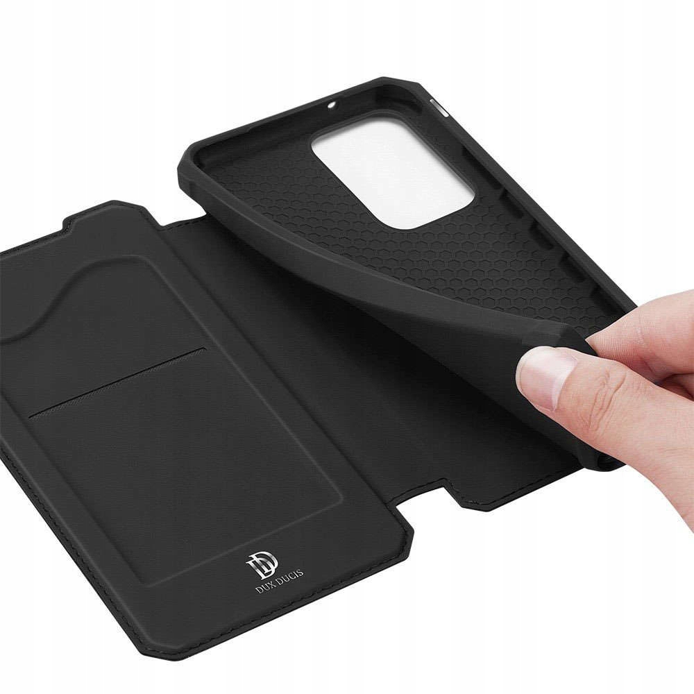 Etui case z klapką do Samsung Note 20 czarny Kolor czarny