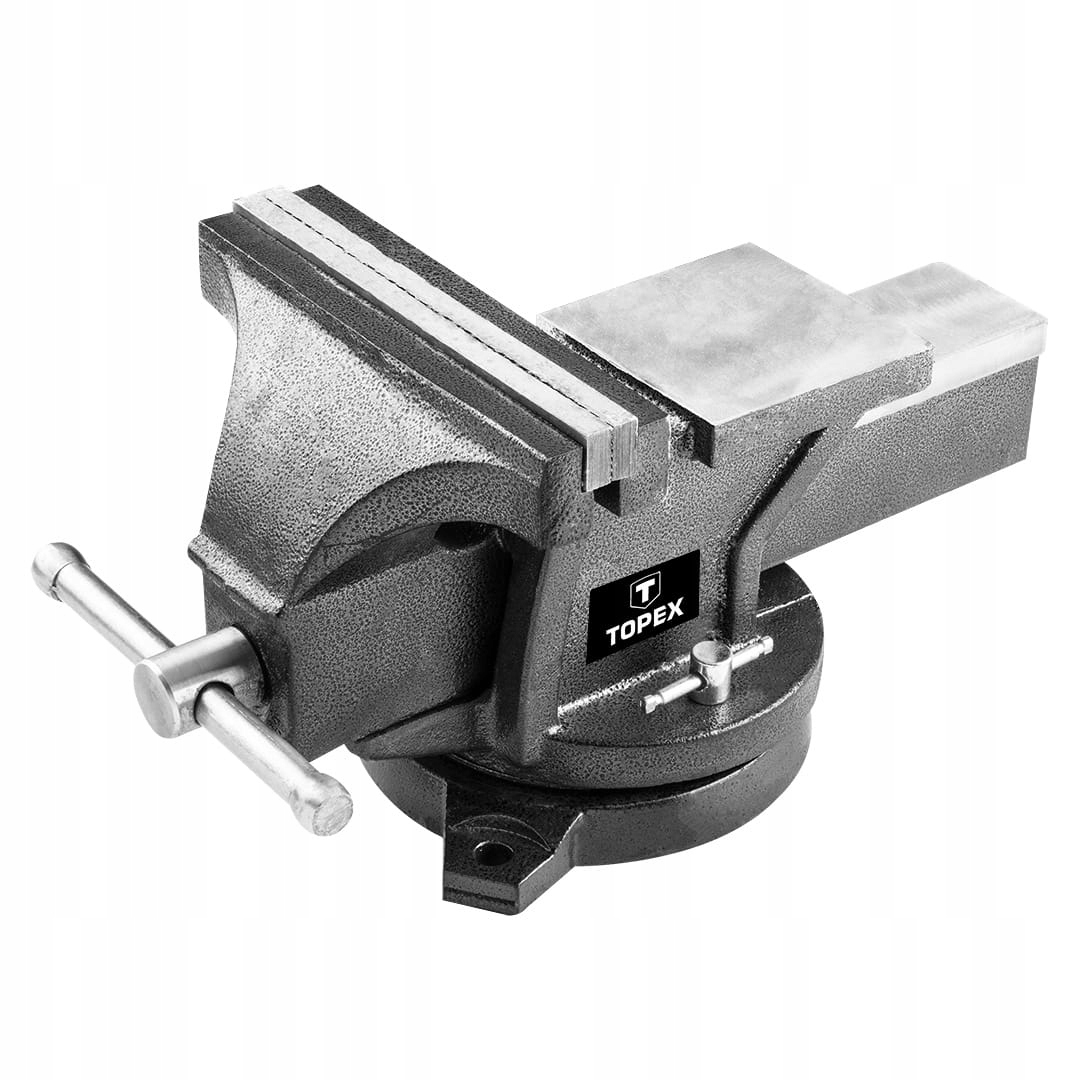 Zámečnický otočný svěrák litinový 200 mm těžký odlévaný svěrák Topex