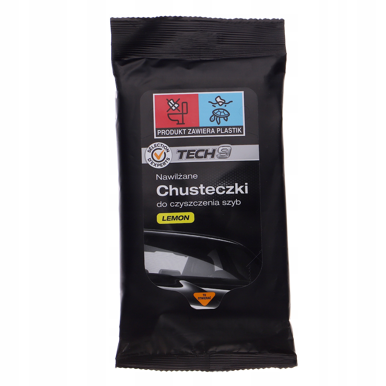 

Chusteczki nawilżane do czyszczenia szyb lemon 30s