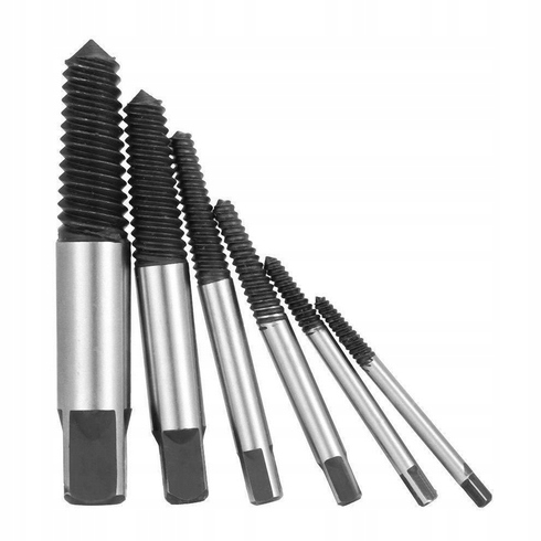 

Zestaw Ściągaczy Wykrętaków Do Śrub 5 Szt 3-19 mm