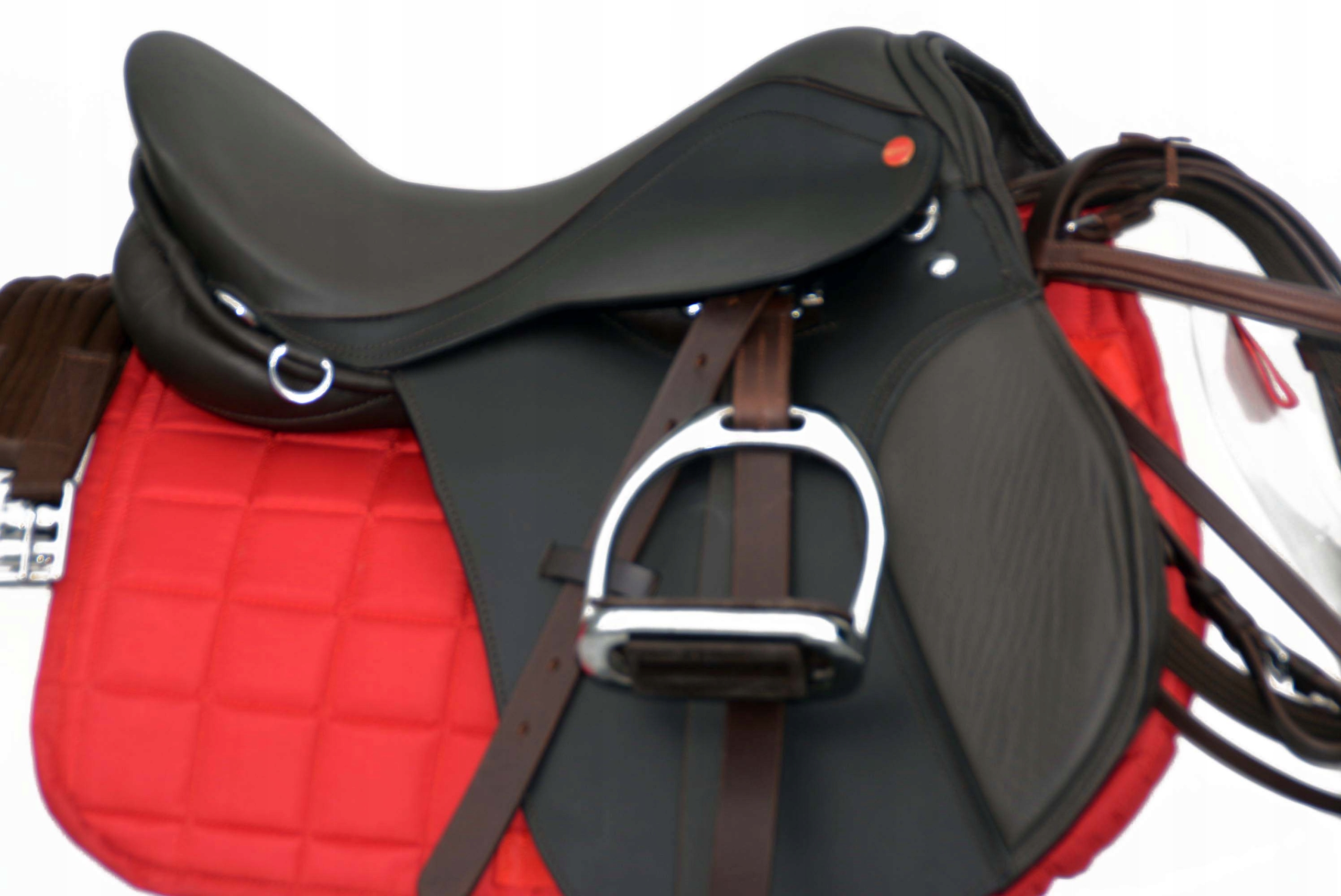 SIODŁO WSZECHSTRONNE 16C+OGŁOWIE WODZE KOMPLETNE