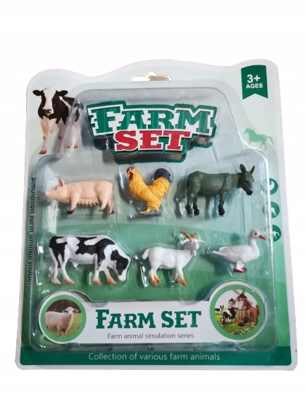 

Zwierzęta farma -gospodarstwo 6 figurek