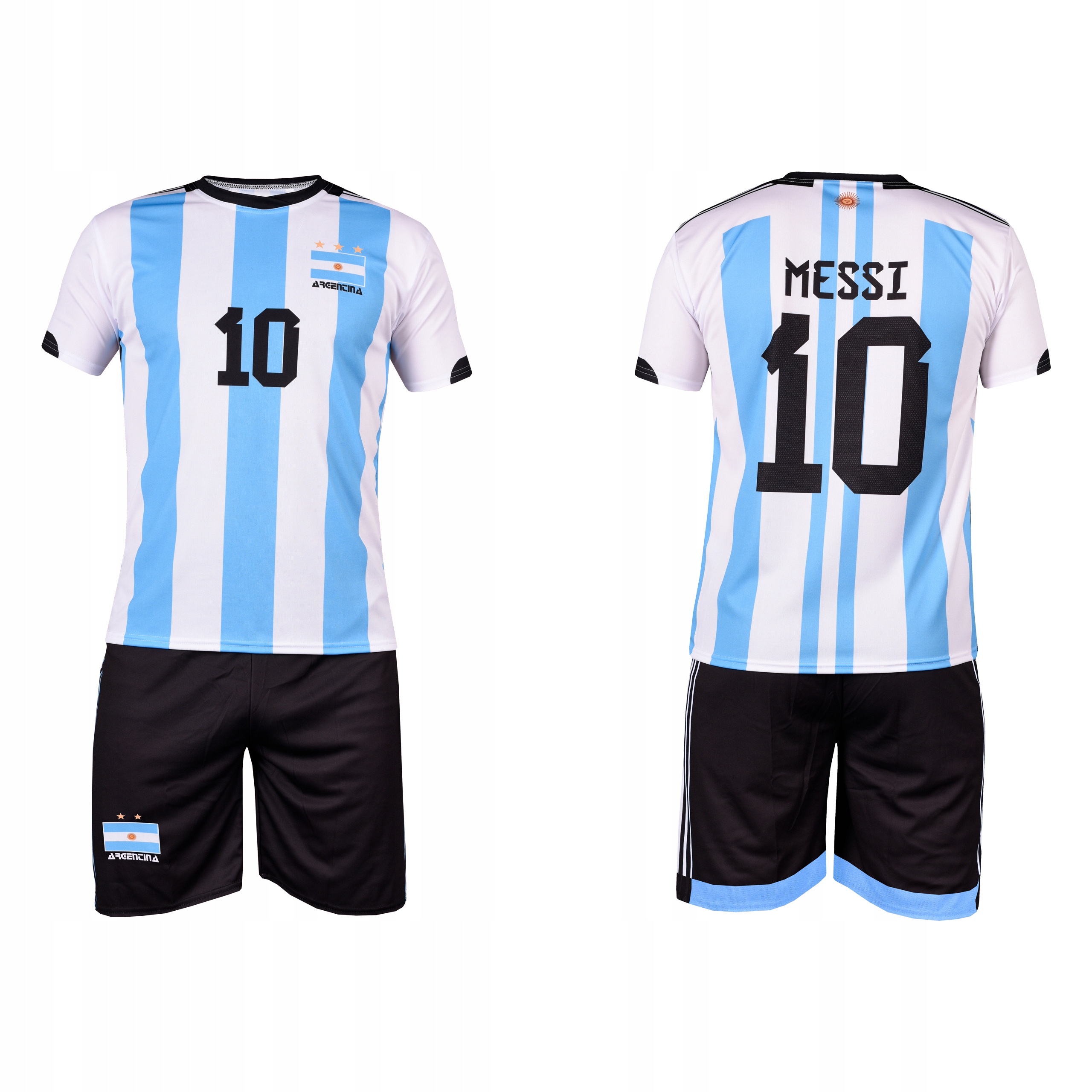 

Strój komplet piłkarski Messi Argentyna M