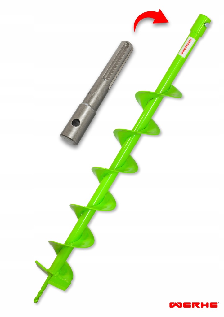 Vrták do půdy 100 mm s adaptérem Sds Max