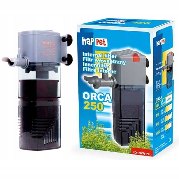 

Happet Orca 250 Filtr wewnętrzny do akwarium 60L