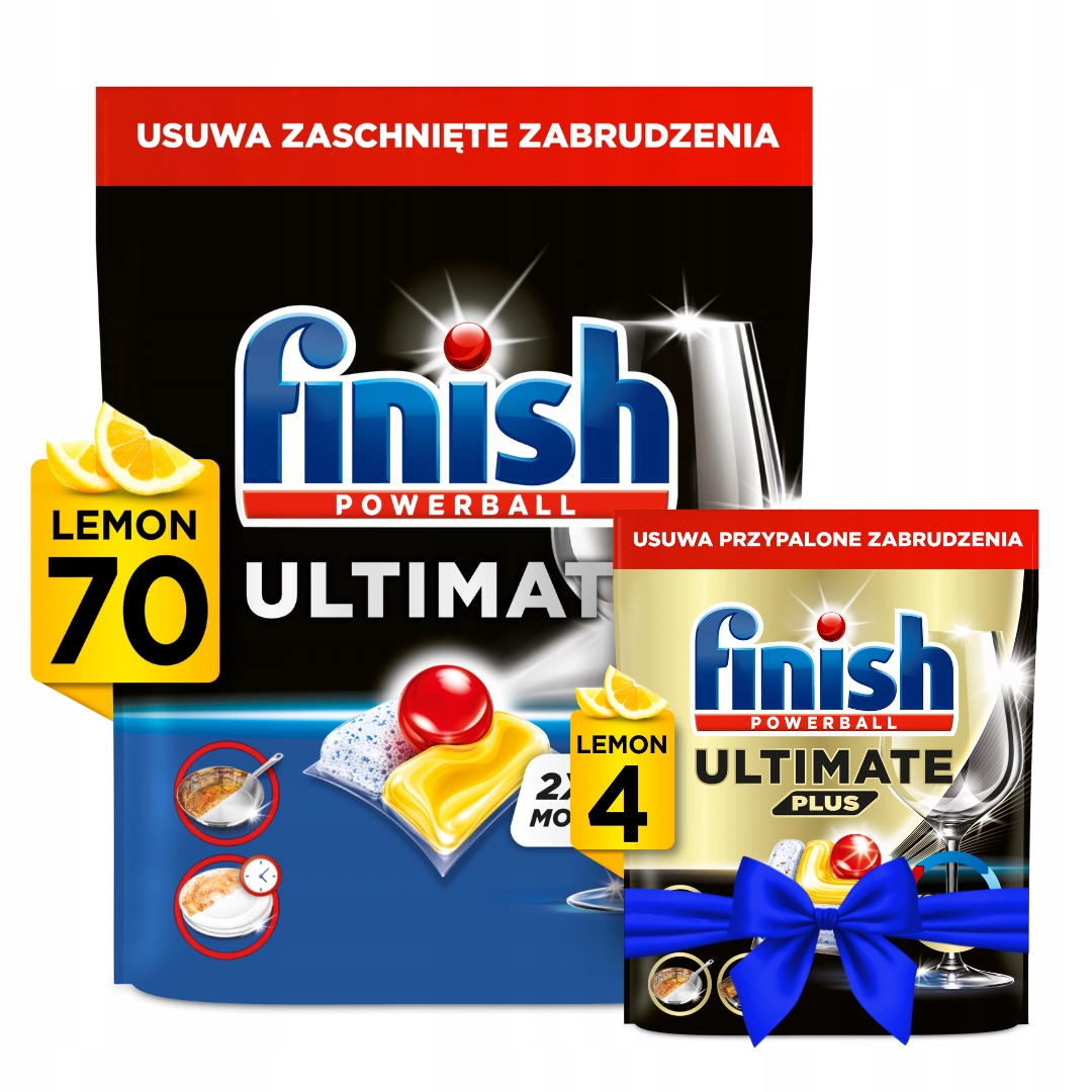 Levně Finish Quantum Ultimate kapsle do myčky nádobí 70ks Dárek