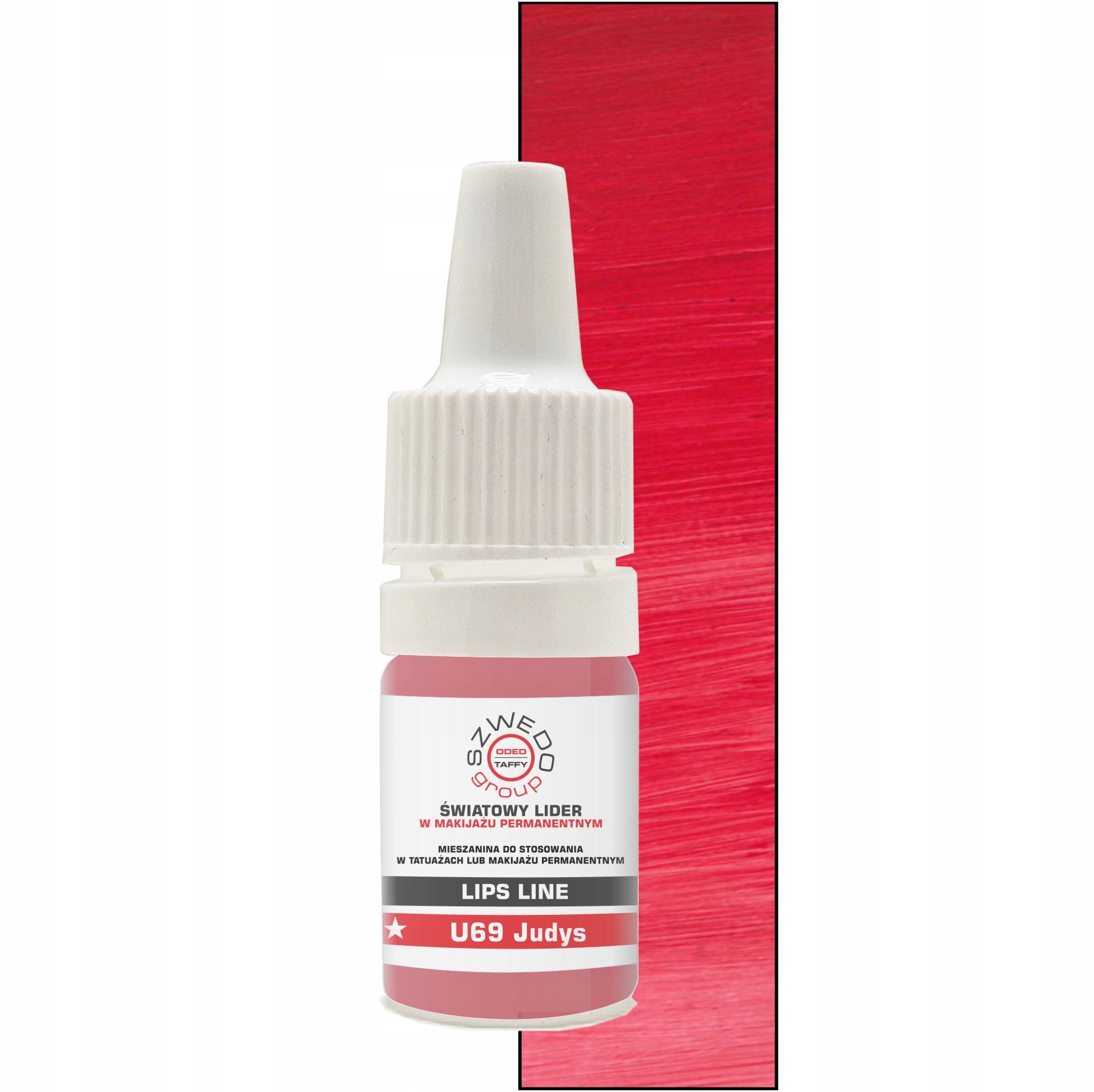 U69 Judys (intense) – rubínový pigment pro permanentní líčení rtů