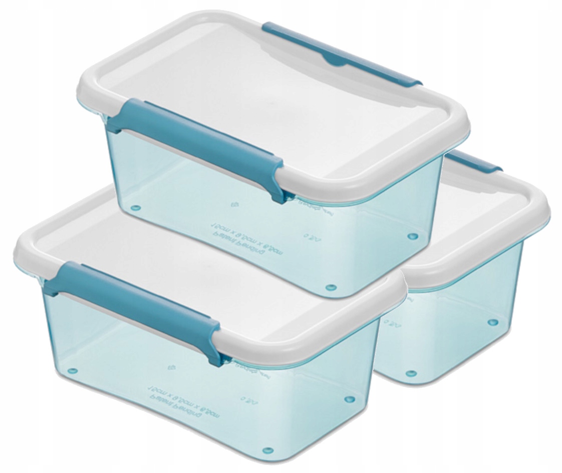 

Orplast Pojemniki na żywność Arctic 3 x 500 ml
