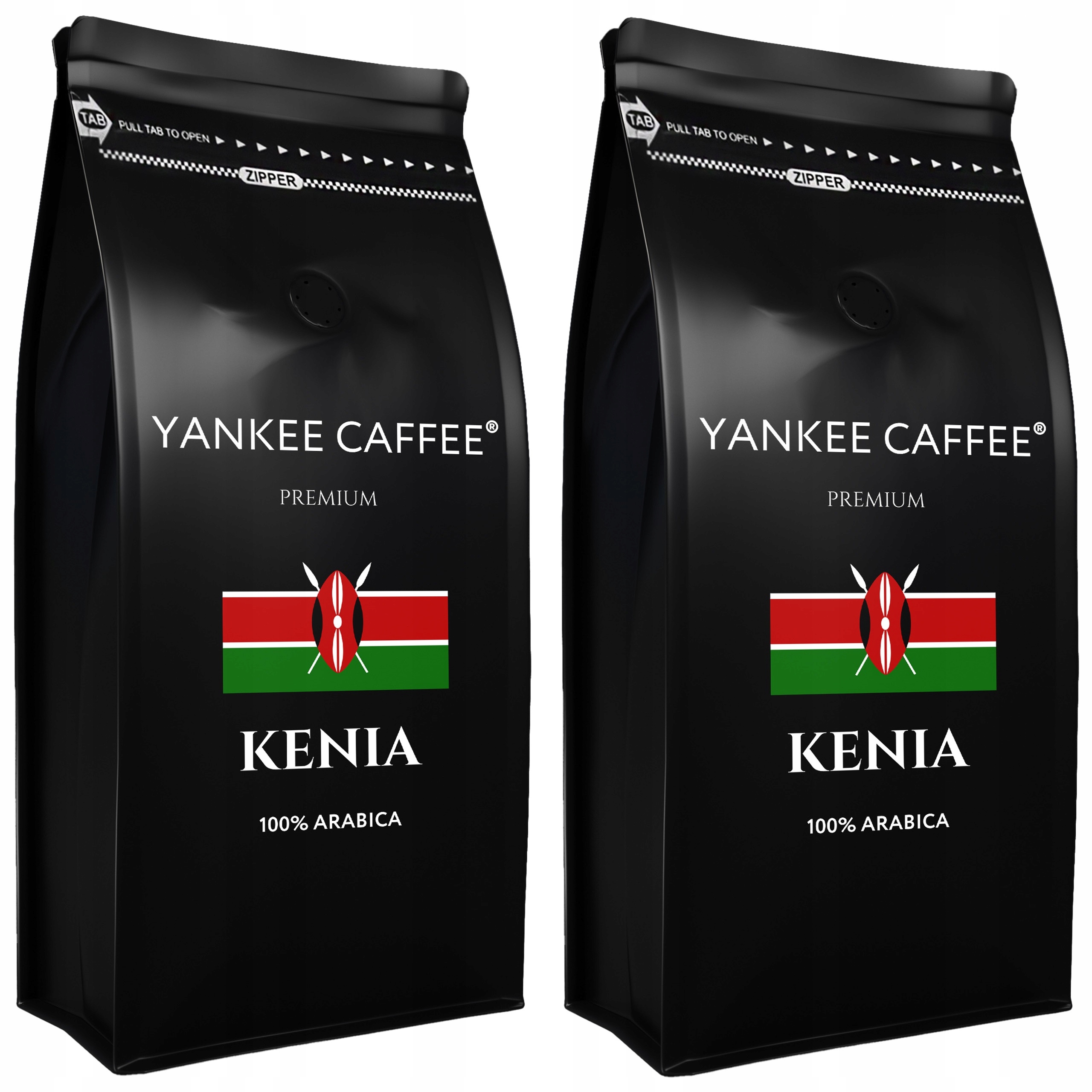 Levně Káva zrnková 2x1 kg 100% Arabica čerstvě pražená z pražírny Keňa do kávovaru