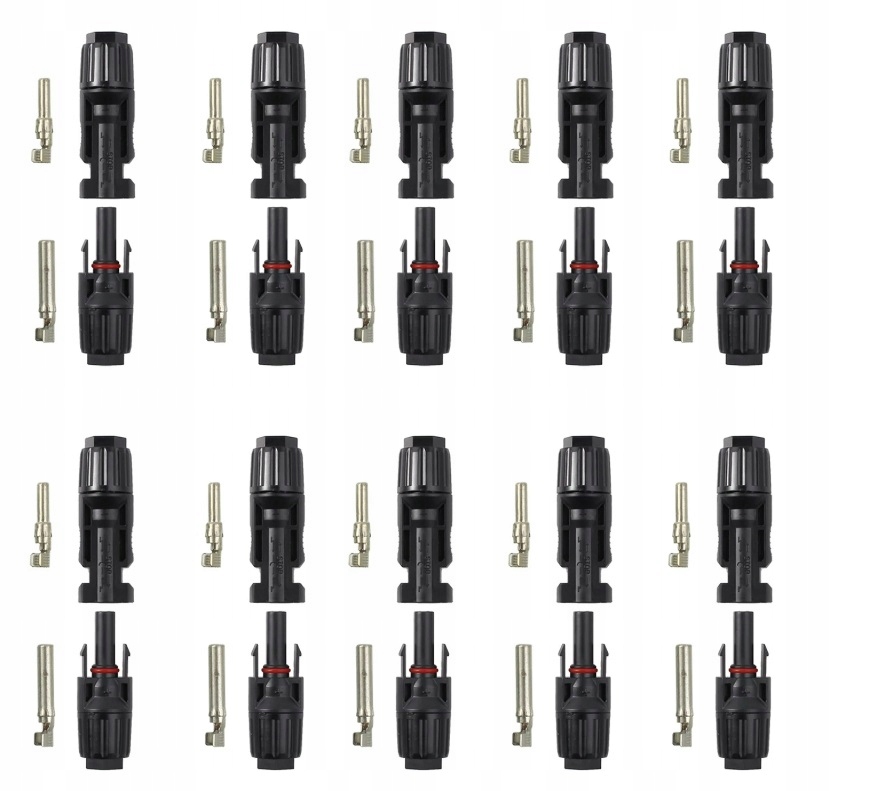 

10 sztuk Konektor Złącze MC4 Panel Solarny