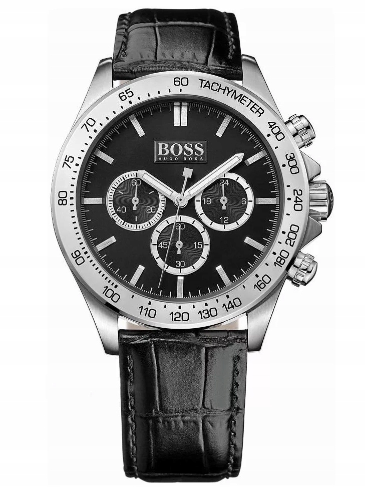 Pánské Hodinky Hugo Boss Chronograph 1513178 (zh032b) Box