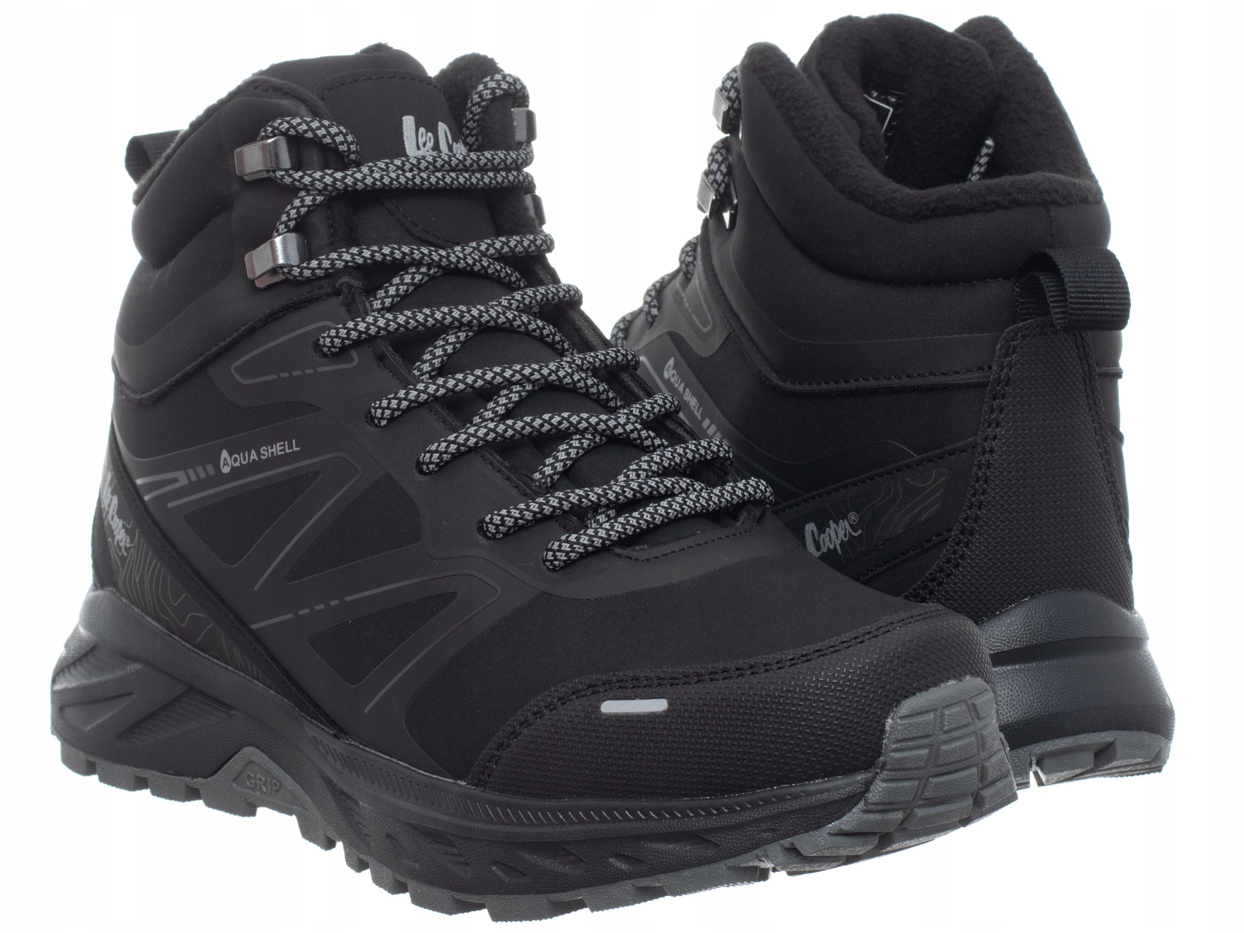 Lee Cooper Dámské Boty LCJ-25-01-3710L černé trekové zimní pohodlné