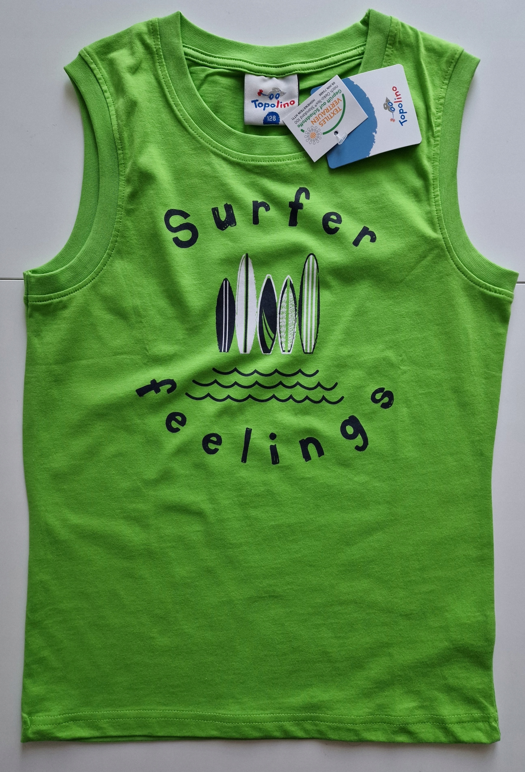 

Koszulka T-shirt top 128 Topolino Surfer