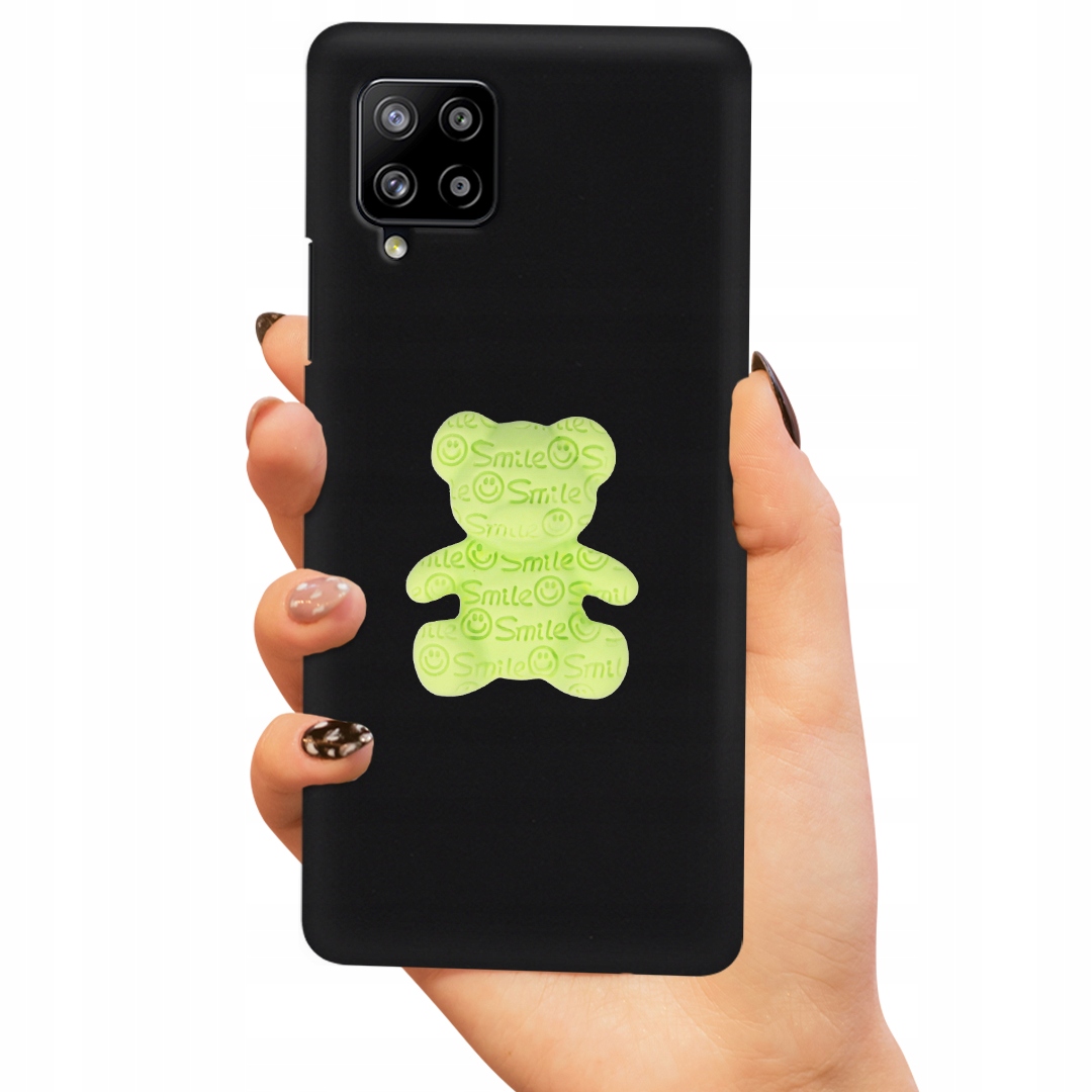 Pouzdro Pro Matný Samsung A42 Case Smile Zelený 3D