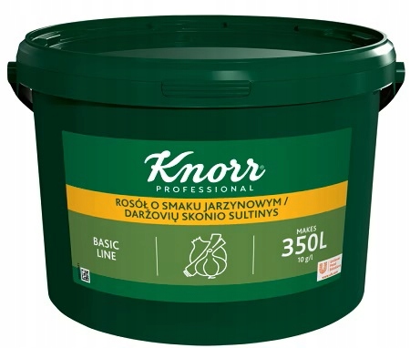 Rosół o smaku jarzynowym Knorr Basic Line 3,5 kg