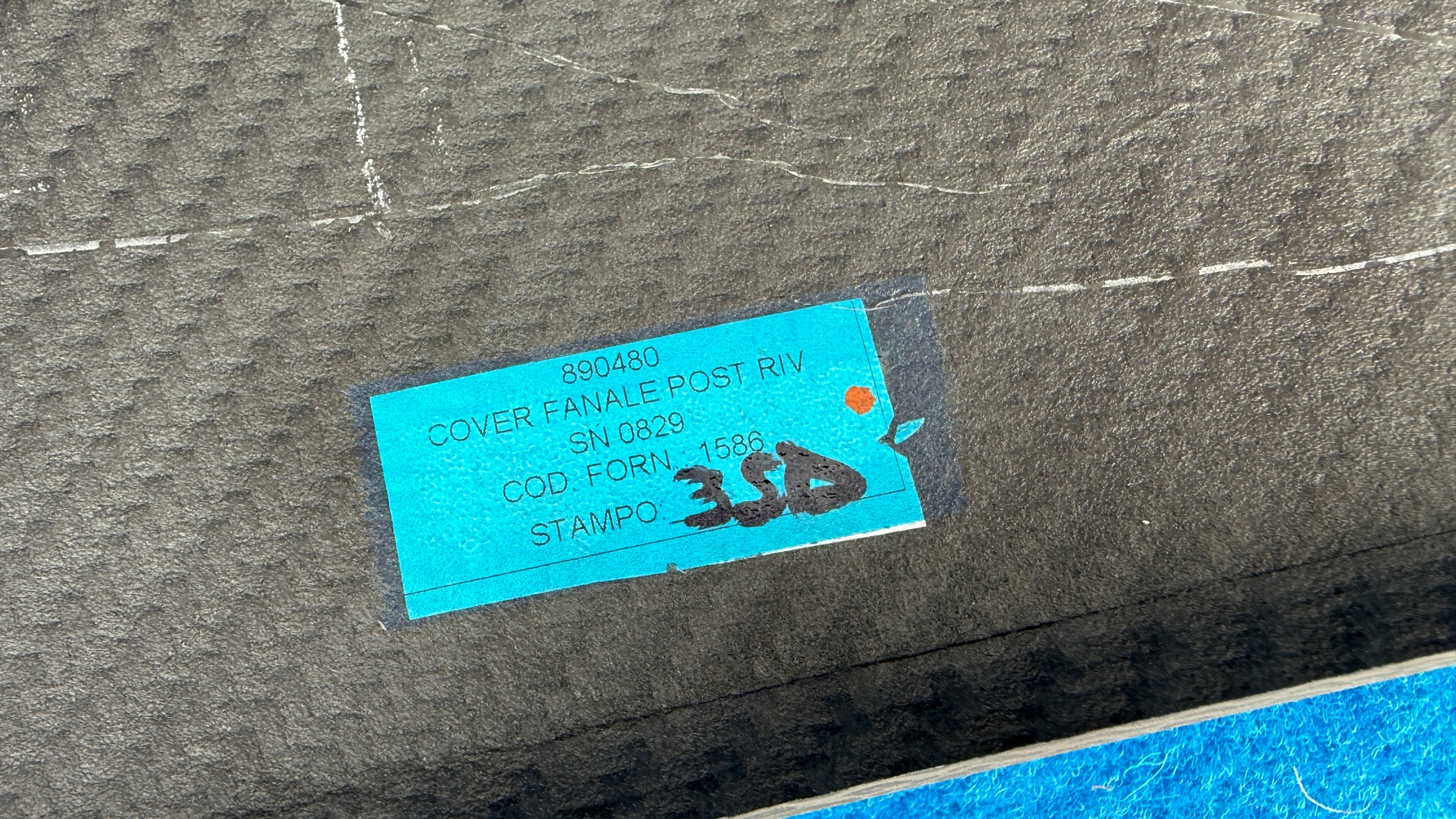 SPOILER CARBON accessories moulding 890480 STY/039
